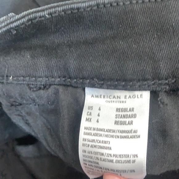- AE Curvy Hi Rise Jegging Size 4 - Picture 7 of 7